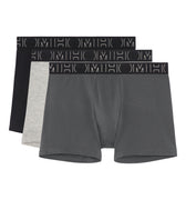 405769 Patrick #2 Long Boxer Briefs 3p - T017 Black/Grey/Grey